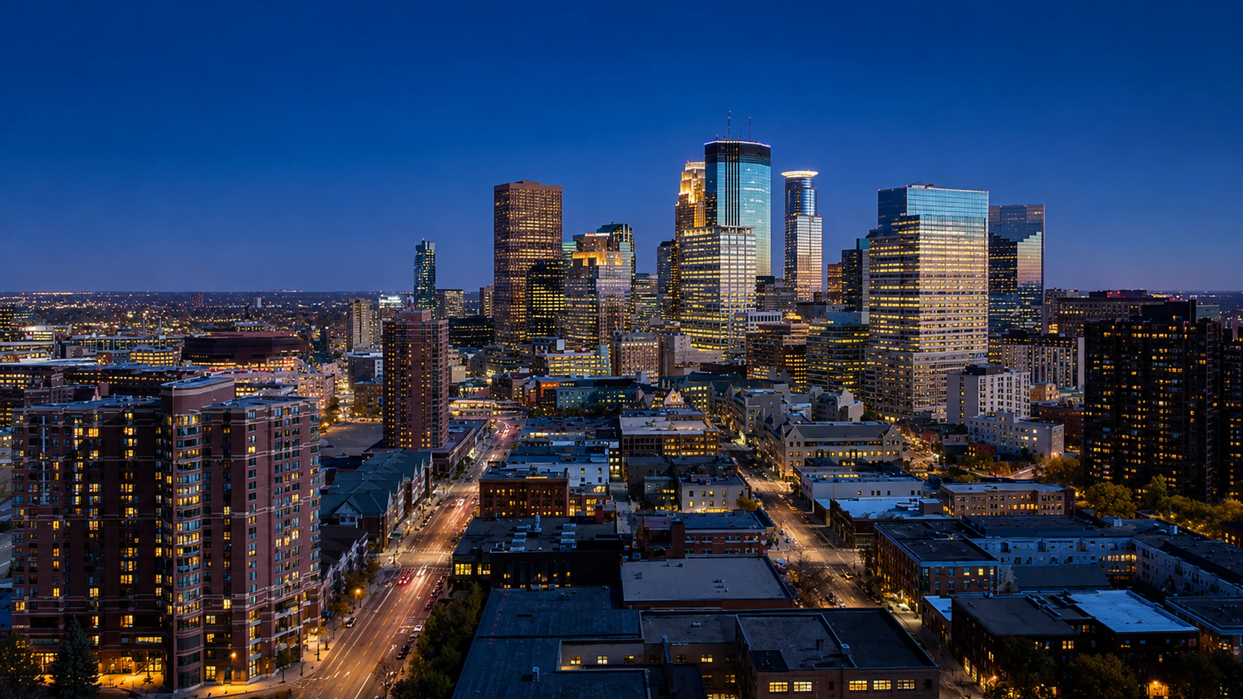 Minneapolis skyline, Minnesota, home to many businesses exploring exit planning